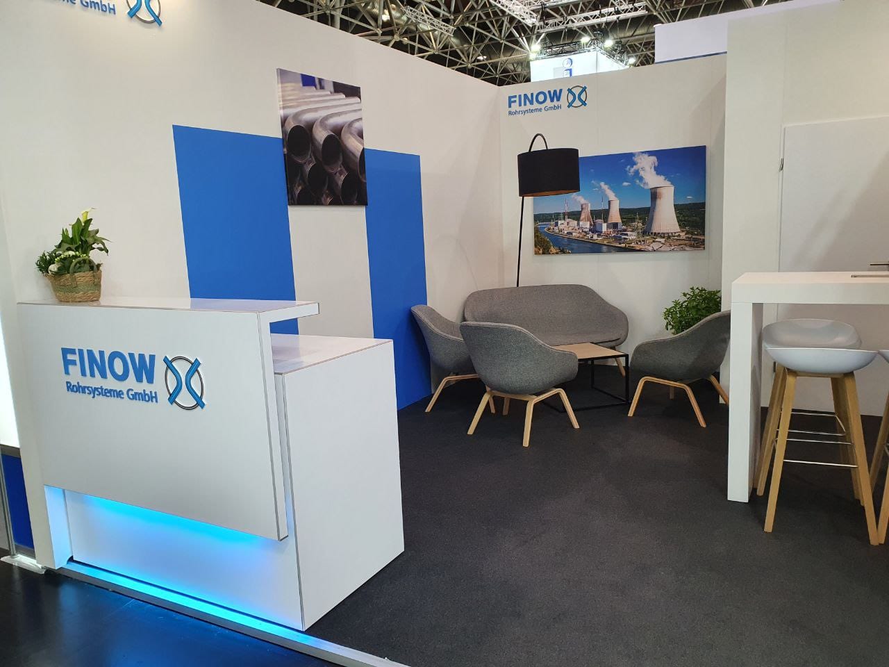 Messestand Finow Rohrsysteme